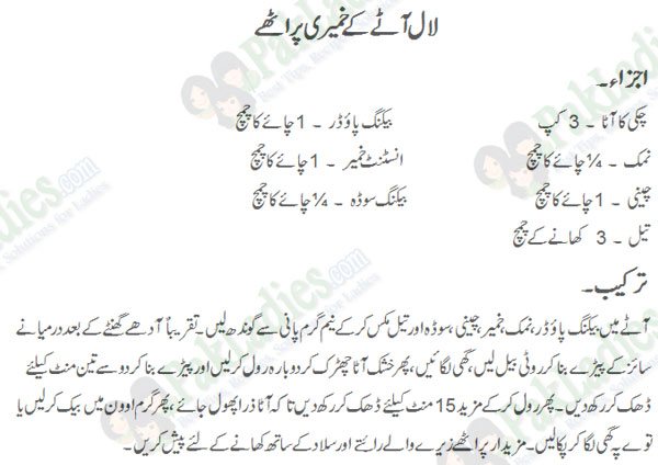 khamiri paratha khamiri paratha