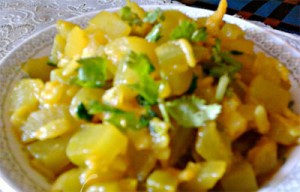 lauki ki sabzi in uru