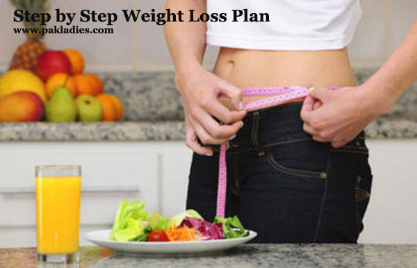 Step by Step Weight Loss Plan