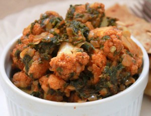Phool Gobi aur Methi Ki Sabzi