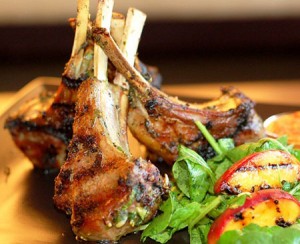 grilled lamb chops