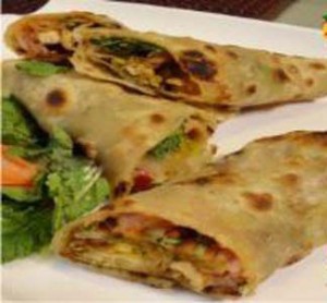 Chatpata Paratha Roll