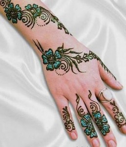 Multicolor mehndi