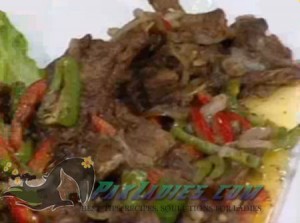 fried chops with capsicum recipe