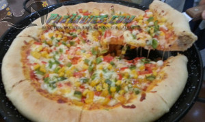 Seekh Kebab Stuffed Crust Pizza