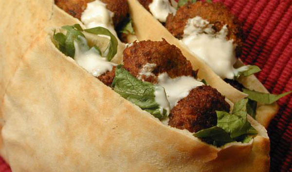 Easy Falafel Sandwich Recipe
