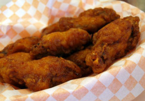 quick crispy wings