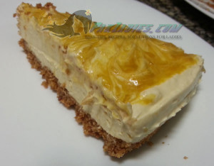 Mango Swirl Cheesecake