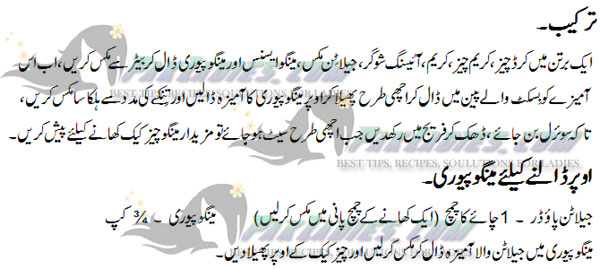 mango swirl cheese cake