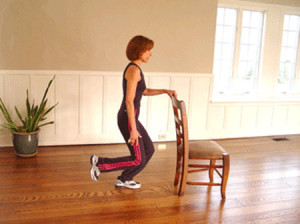 one leg squat
