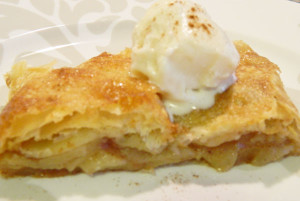 Puff Pastry Apple Strudel