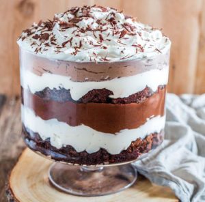 Coffee Brownie Trifle Recipe