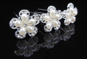 Crystal Hair Pins