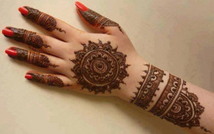 Eid Mehndi Designs For Back