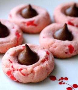 Cherry Chocolate Kisses