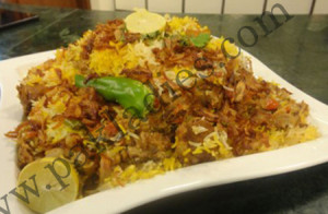 chicken korma biryani