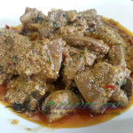 kaleji masala karahi