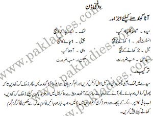 Roghni Naan Recipe