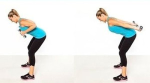 tricep kickbacks