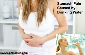 Stomach Pain Caused by Drinking Water