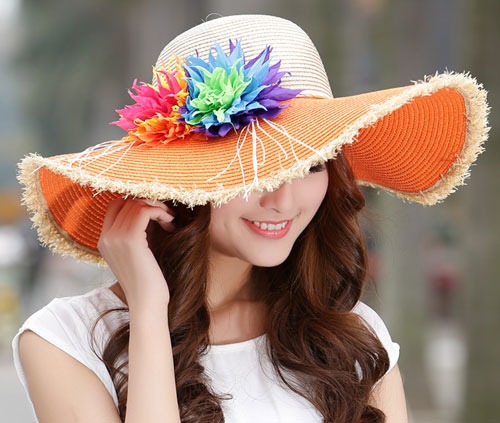 Straw Beach Hats Womens