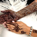 stunning mehndi design