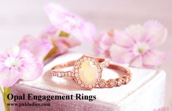 Opal Engagement Rings
