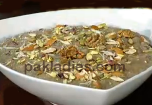 akhrot ki kheer