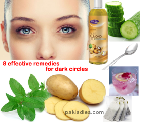 natural remedies for dark circles around the eyes