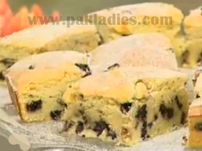 Chocolate Chips Squares Recipe