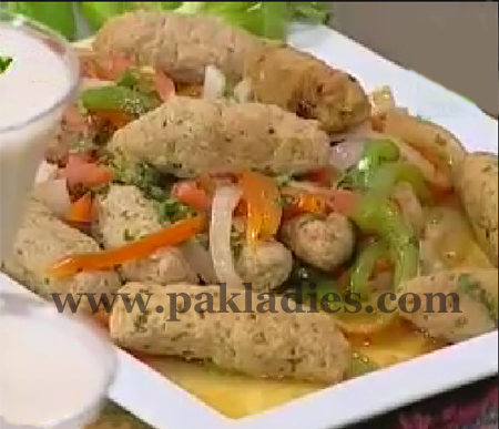 Tawa Seekh Kabab Recipe by Shireen Anwer