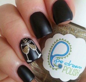 New Years Eve Nail Art Designs