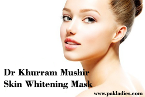 Dr Khurram Mushir Skin Whitening Mask
