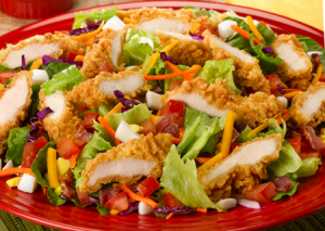Fried Chicken Salad Recipe
