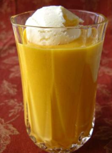Mango Milkshake Recipe with Ice Cream