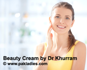 beauty cream by dr khurram mushir