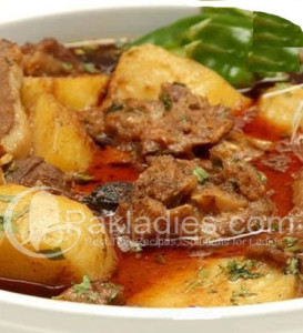 Delhi Style Aloo Gosht