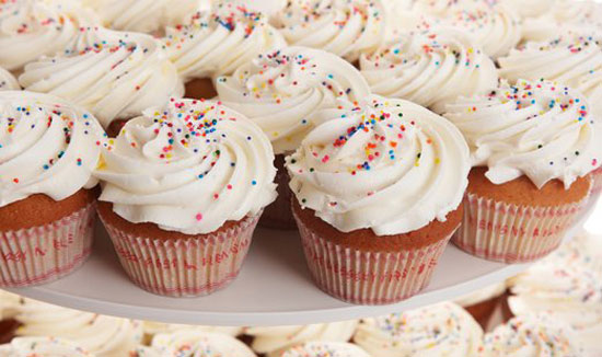 Easy Vanilla Cupcakes no Butter