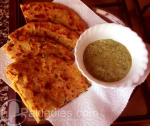 quick aloo paratha recipe