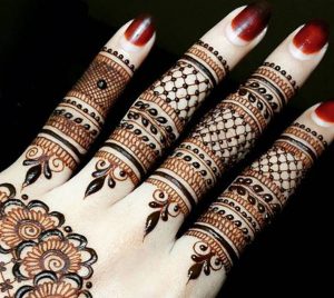 Beautiful Finger Mehndi Designs