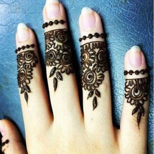 Beautiful Finger Mehndi Designs