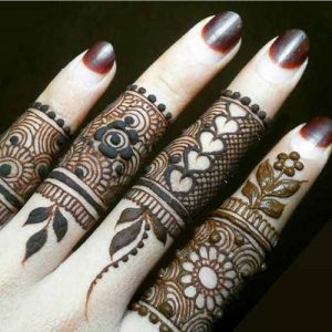 Beautiful Finger Mehndi Designs
