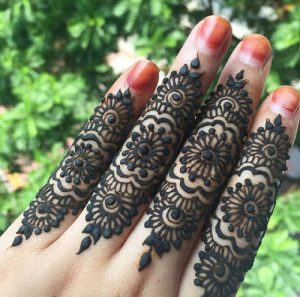 Beautiful Finger Mehndi Designs