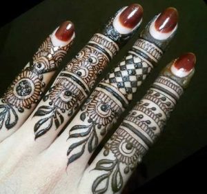 Beautiful Finger Mehndi Designs