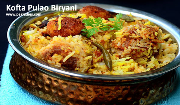 Kofta Pulao Biryani