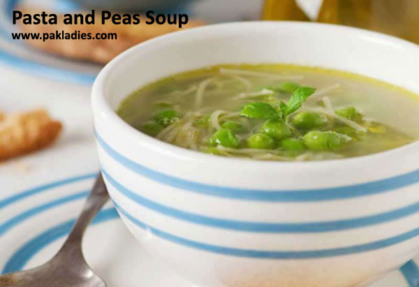 Pasta and Peas Soup