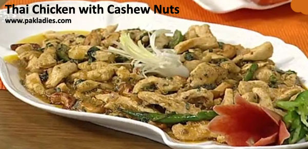 Thai Chicken with Cashew Nuts