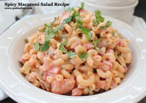 Spicy Macaroni Salad Recipe