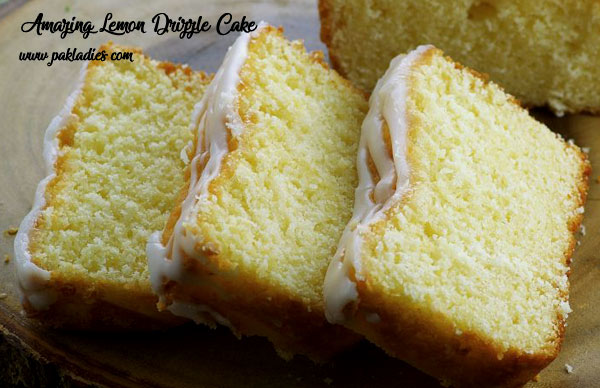Amazing Lemon Drizzle Cake: English – Urdu Recipe