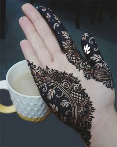 Black Mehndi Designs 2018